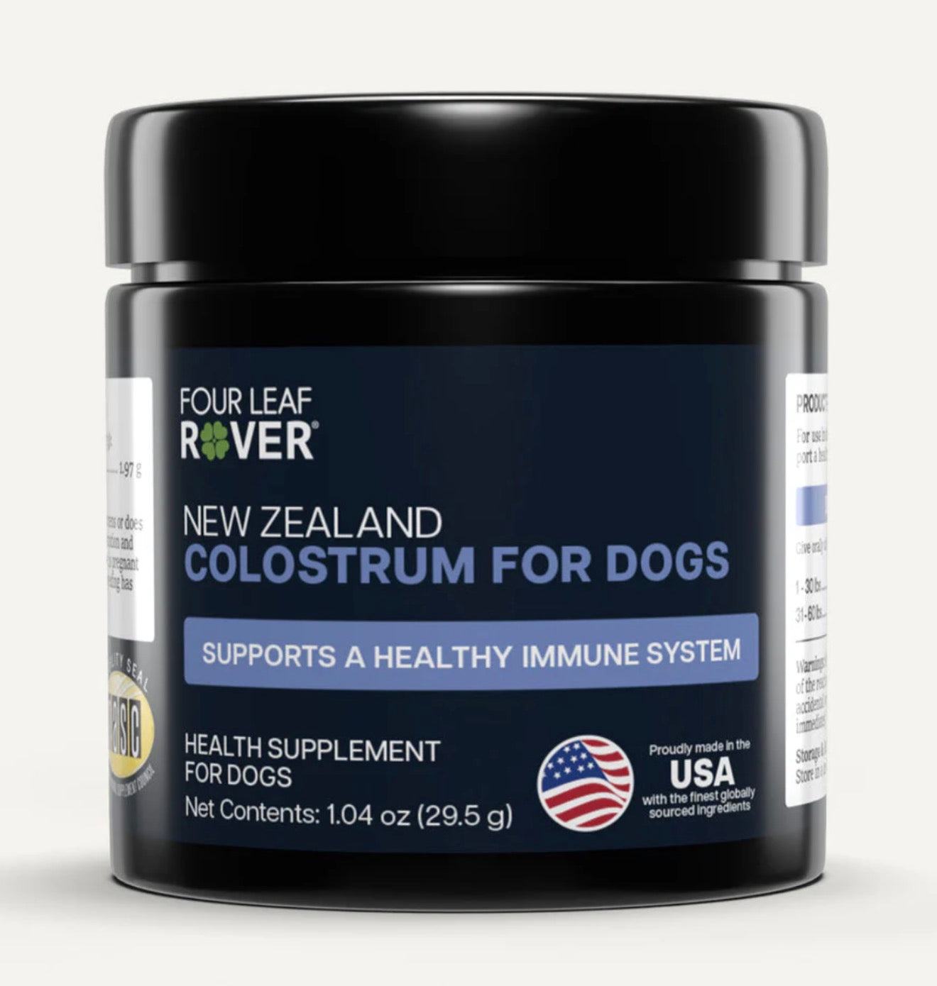 Bovine Colostrum - Four Leaf Rover